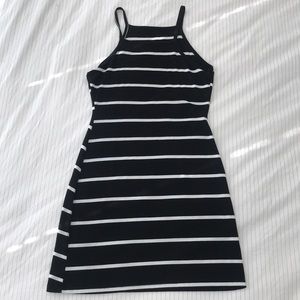 Bodycon Striped Mini Dress